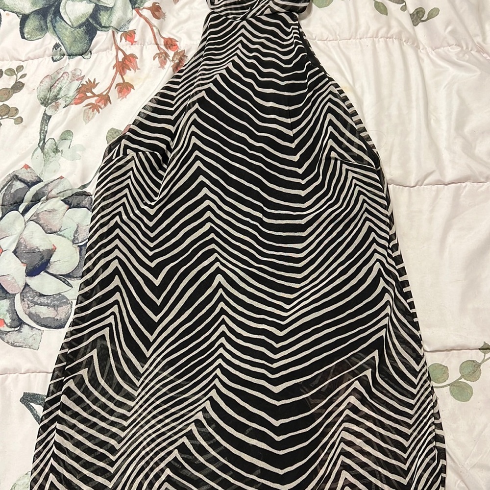 Dress is mesh with a black body suit underneath